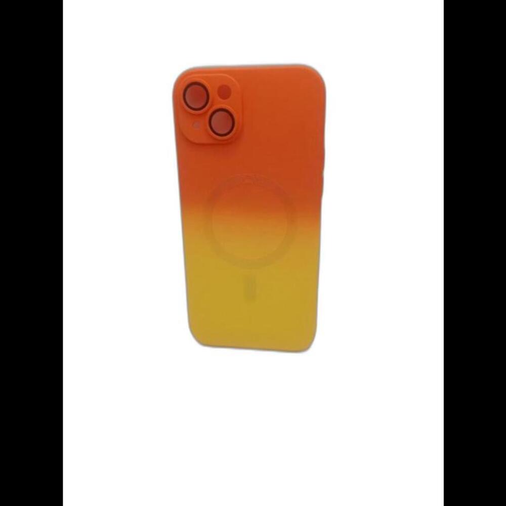 iPhone 15 Plus Magsafe Phone Case Orange